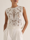 Crochet Cotton Crop Top
