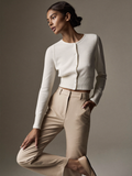 Knit Cardigan with Snap Button Closure