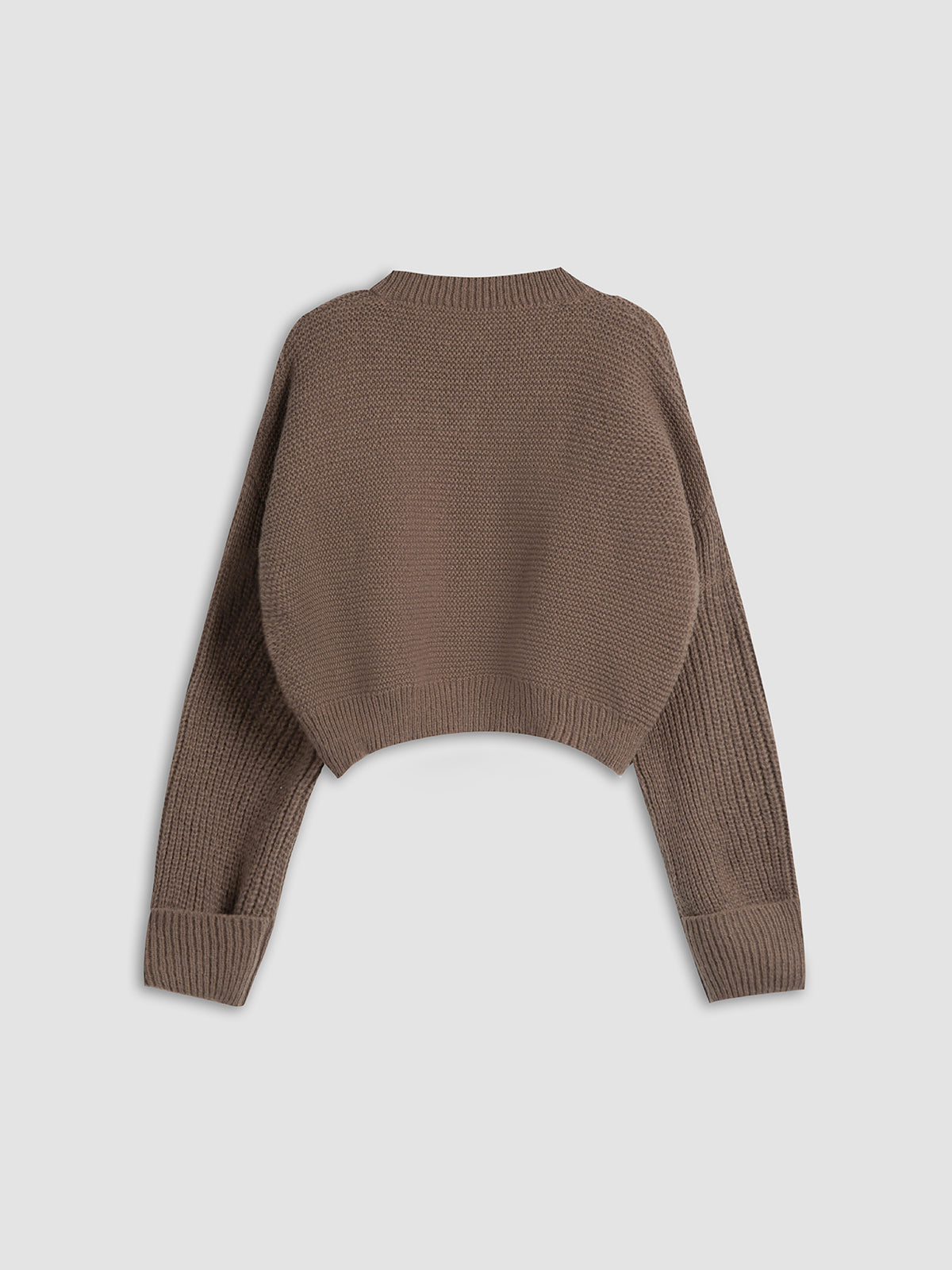 V-Neck Pullover Knit Sweater