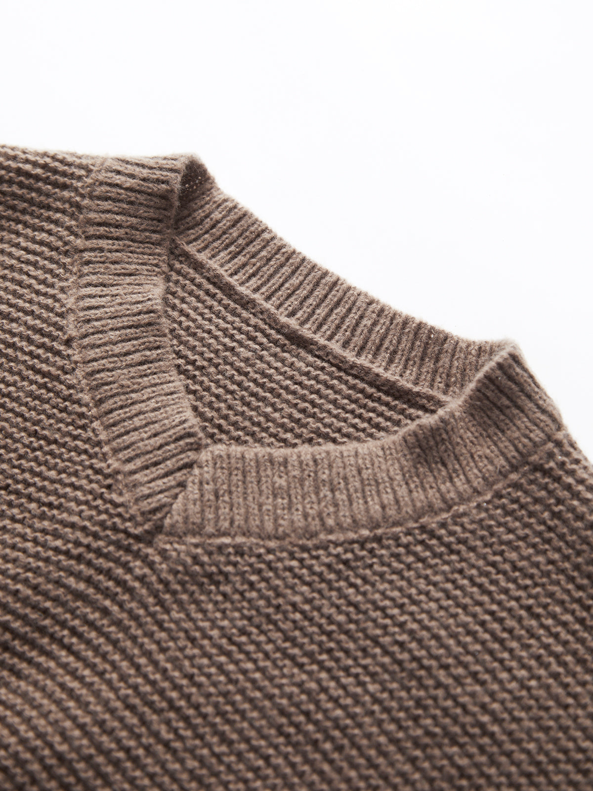 V-Neck Pullover Knit Sweater